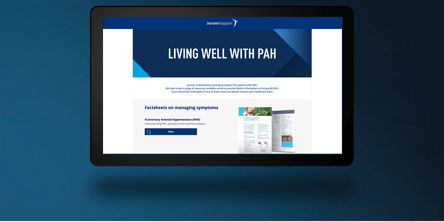LIVING WELL WITH PAH